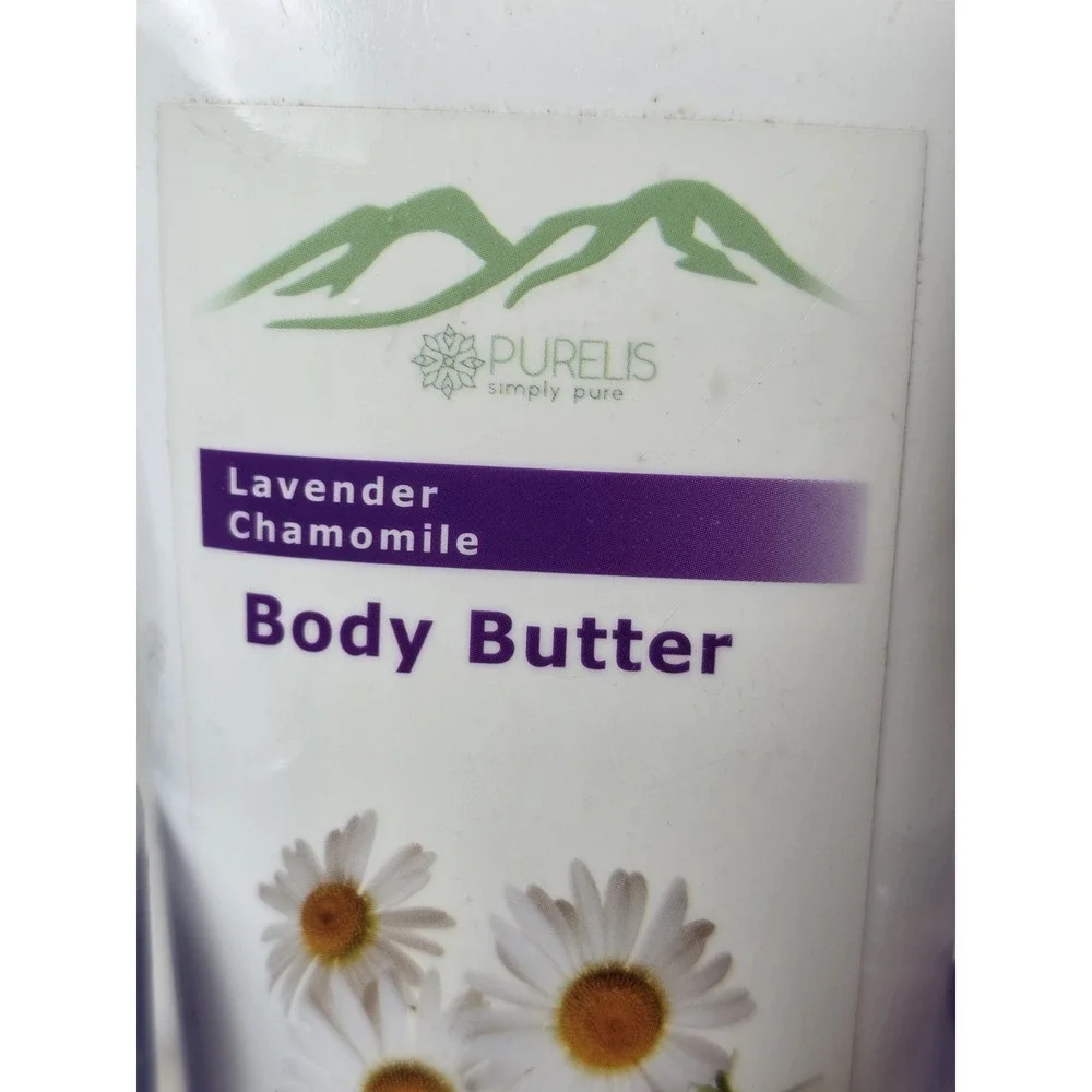 Pureliss Lavender Chamomile Lotion, Body Wash‎ Massage Oil, Bubble Bath Gift Set
